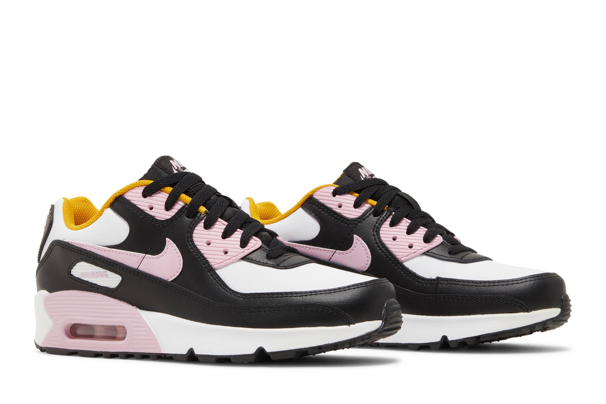 Cheap (JR) Nike Air Max 90 Leather 'Negro Rosa Ártico Claro' CD6864-007