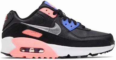 (Youth) Nike Air Max 90 Leather 'Black Sunset Pulse' CD6864-011 (Youth) Nike Air Max 90 Leather 'Black Sunset Pulse' CD6864-011
