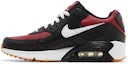 Lookbook (JR) Nike Air Max 90 Kulit 'Hitam Team Merah' CD6864-024