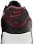 Sizing (JR) Nike Air Max 90 Kulit 'Hitam Team Merah' CD6864-024
