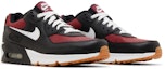 Cheap (JR) Nike Air Max 90 Kulit 'Hitam Team Merah' CD6864-024
