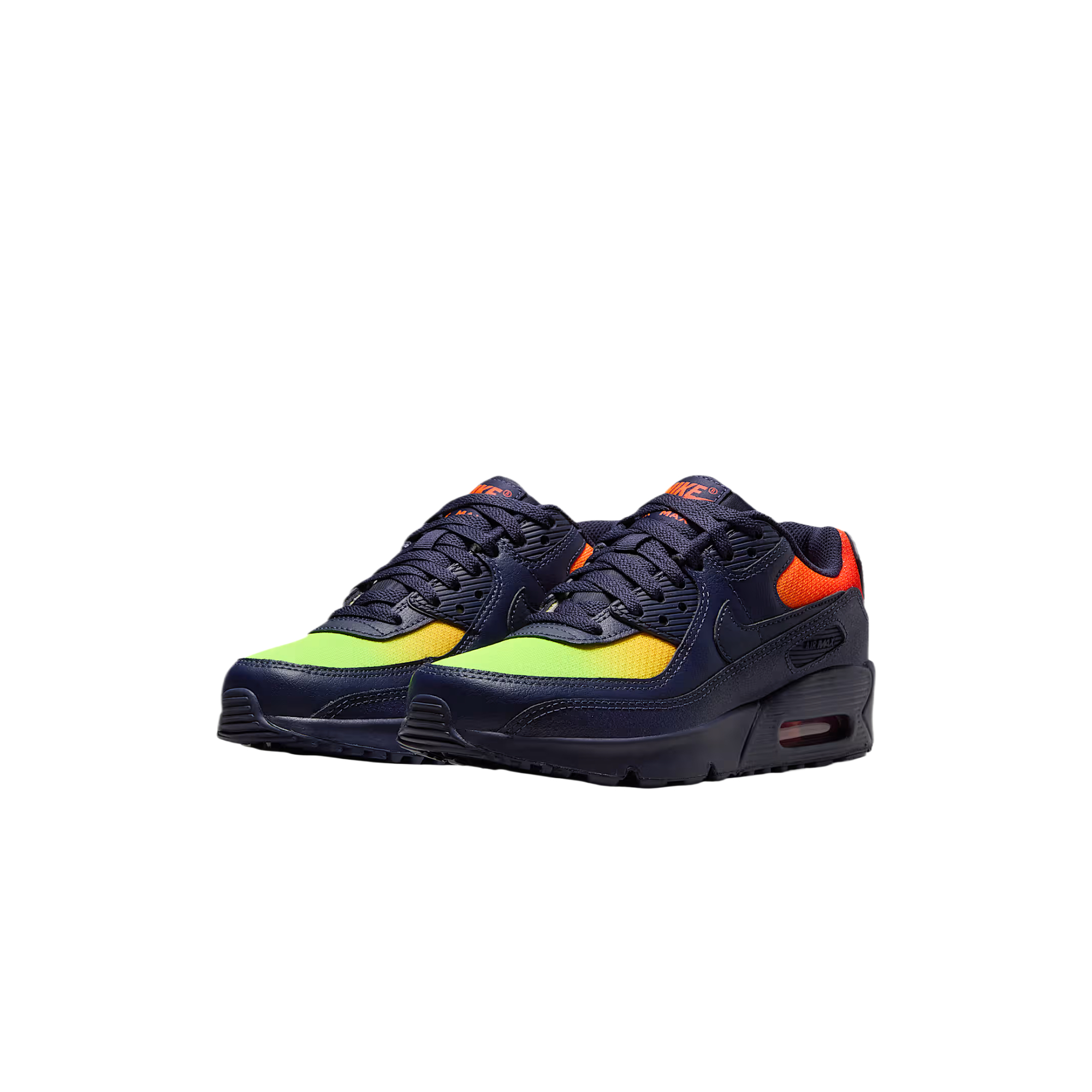 Purchase (JR) Nike Air Max 90 Leather 'Hitam Biru Lemon Venom' CD6864-701