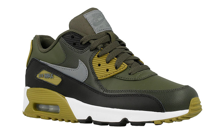 Order Nike Air Max 90 LTR (GS) 復古百搭 低幫休閒跑步鞋 軍綠黑