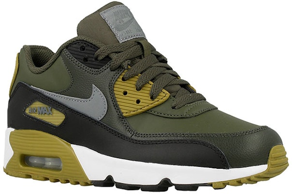 Nike Air Max 90 LTR (GS) 復古百搭 低幫休閒跑步鞋 軍綠黑 Order Nike Air Max 90 LTR (GS) 復古百搭 低幫休閒跑步鞋 軍綠黑