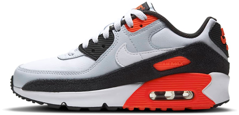 (JR) 나이키 에어맥스 90 가죽 '풋볼 그레이 브라이트 크림슨' (79 characters) CD6864-012 Buy (JR) 나이키 에어맥스 90 가죽 '풋볼 그레이 브라이트 크림슨' (79 characters) CD6864-012