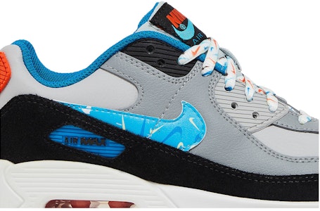 (JR) Nike Air Max 90 Leather 'Gris Niebla Multi Swoosh' DM7594-001 Order (JR) Nike Air Max 90 Leather 'Gris Niebla Multi Swoosh' DM7594-001