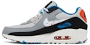 Lookbook (JR) Nike Air Max 90 Leather 'Gris Niebla Multi Swoosh' DM7594-001