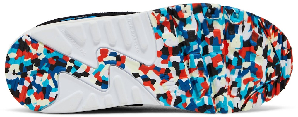 (JR) Nike Air Max 90 Kulit 'Grey Fog Multi Swoosh' DM7594-001 Shop (JR) Nike Air Max 90 Kulit 'Grey Fog Multi Swoosh' DM7594-001