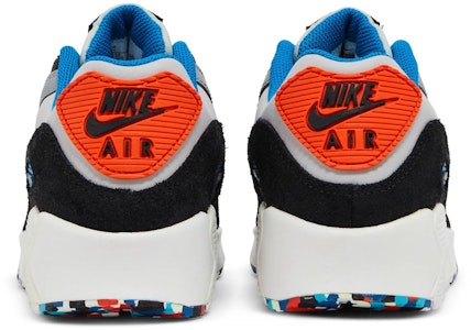 (JR) Nike Air Max 90 Leather 'Gris Niebla Multi Swoosh' DM7594-001 Details for (JR) Nike Air Max 90 Leather 'Gris Niebla Multi Swoosh' DM7594-001