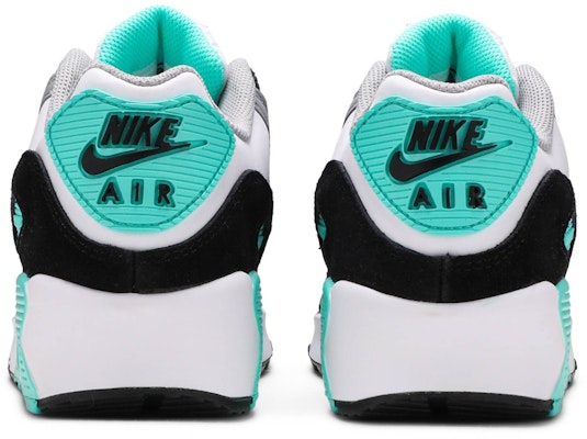 (Youth) Nike Air Max 90 Leather 'Hyper Turquoise' CD6864-102 Details for (Youth) Nike Air Max 90 Leather 'Hyper Turquoise' CD6864-102