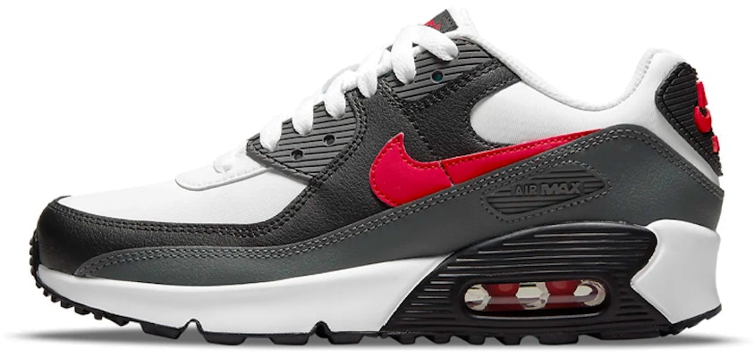 (JR) ナイキ エア マックス 90 レザー "アイアングレー/ユニバーシティレッド" CD6864-113 Buy (JR) ナイキ エア マックス 90 レザー "アイアングレー/ユニバーシティレッド" CD6864-113