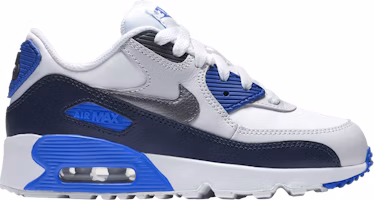 (Youth) Nike Air Max 90 Leather 'Metallic Dark Grey Obsidian' 833414-404 (Youth) Nike Air Max 90 Leather 'Metallic Dark Grey Obsidian' 833414-404