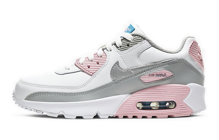 Buy (JR) 나이키 에어맥스 90 가죽 '메탈릭 실버 핑크' CD6864-004