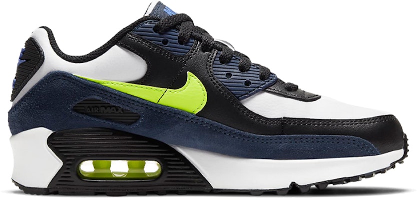 (JR) Nike Air Max 90 Leather 'Azul Marino Volt' CD6864-401 Order (JR) Nike Air Max 90 Leather 'Azul Marino Volt' CD6864-401