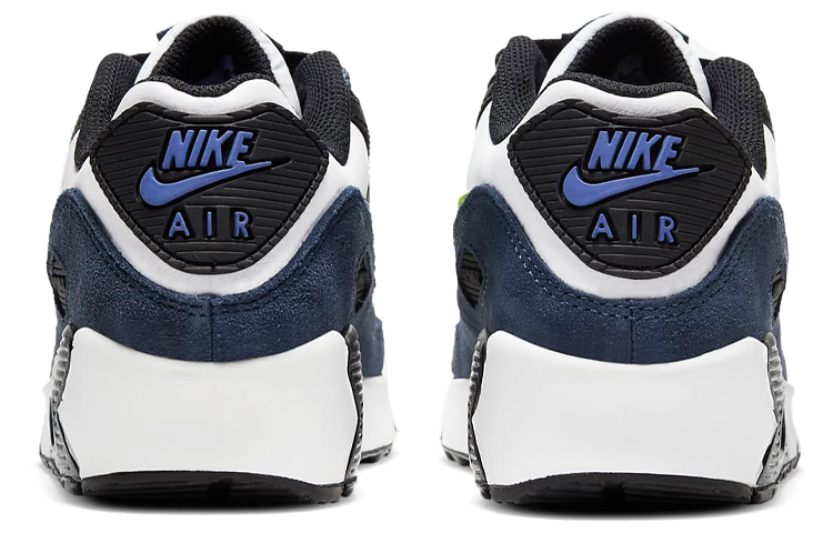 Purchase (JR) Nike Air Max 90 Leather 'Azul Marino Volt' CD6864-401