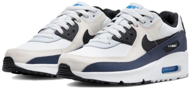 (JR) 나이키 에어맥스 90 레더 팬텀 썬더 블루 CD6864-404 Lookbook (JR) 나이키 에어맥스 90 레더 팬텀 썬더 블루 CD6864-404