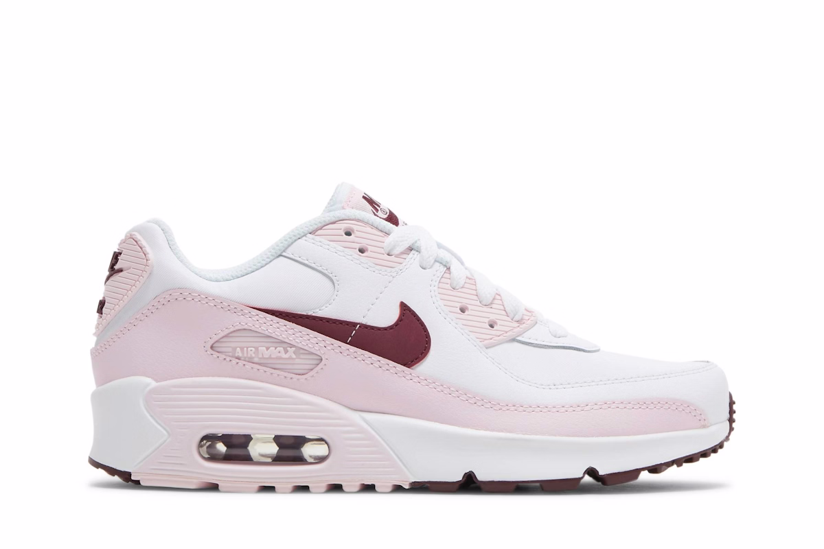 (Youth) Nike Air Max 90 Leather 'Pink Foam' CD6864-114