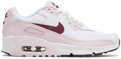 (JR) 耐克 Air Max 90 皮革 '粉色泡沫' CD6864-114 Buy (JR) 耐克 Air Max 90 皮革 '粉色泡沫' CD6864-114