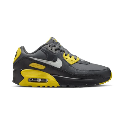 (Youth) Nike Air Max 90 Leather 'Smoke Grey Lightning'