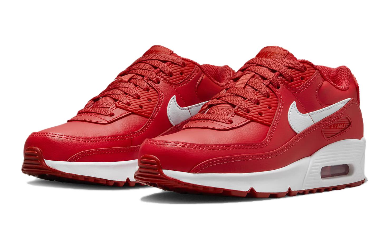Lookbook (JR) Nike Air Max 90 Leather 'Track Red' Rojo Pista DV3607-600