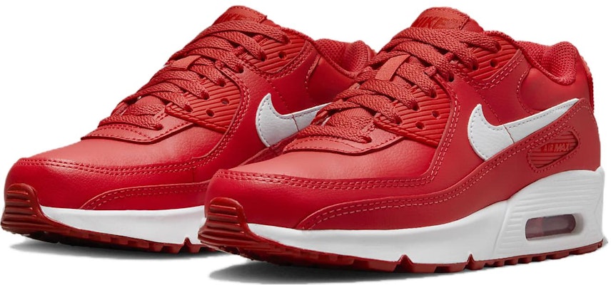 (JR) Nike Air Max 90 Leather 'Track Red' Rojo Pista DV3607-600 Lookbook (JR) Nike Air Max 90 Leather 'Track Red' Rojo Pista DV3607-600