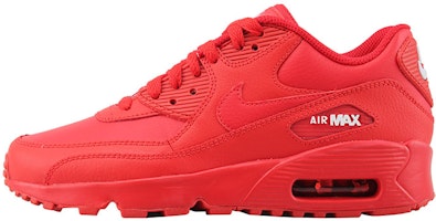 (JR) 耐克Air Max 90皮革“大学红” 833412-606 Buy (JR) 耐克Air Max 90皮革“大学红” 833412-606