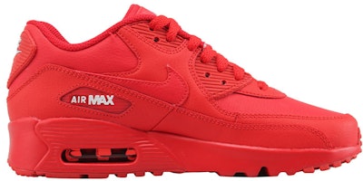 (JR) 耐克Air Max 90皮革“大学红” 833412-606 Order (JR) 耐克Air Max 90皮革“大学红” 833412-606