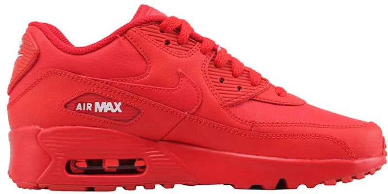 (JR) Nike Air Max 90 Kulit 'Merah Universitas' 833412-606 Order (JR) Nike Air Max 90 Kulit 'Merah Universitas' 833412-606