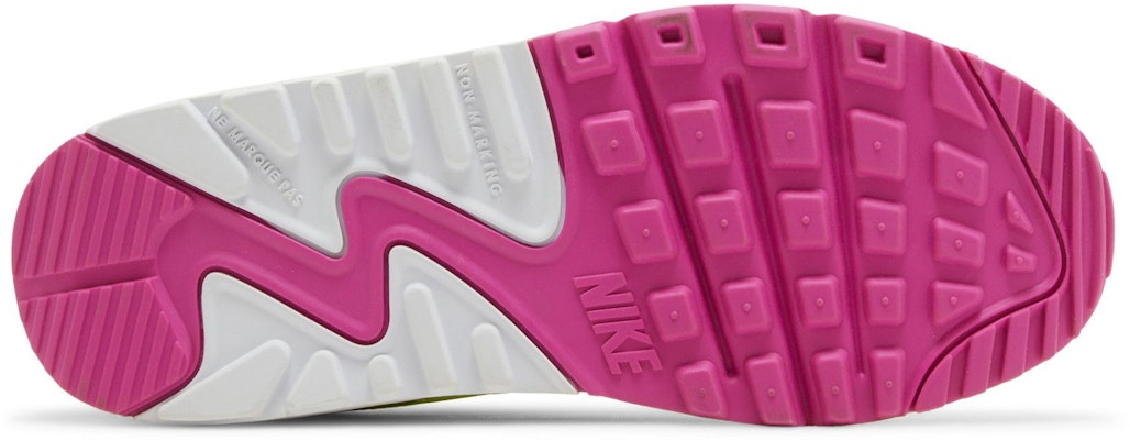 (Youth) Nike Air Max 90 Leather 'Volt Fire Pink' CW5795-700 Shop (Youth) Nike Air Max 90 Leather 'Volt Fire Pink' CW5795-700