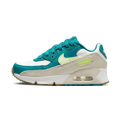 (Youth) Nike Air Max 90 Leather 'White Bright Spruce'