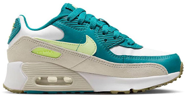 (JR) Nike Air Max 90 Kulit 'Putih Bright Spruce' CD6867-124 Order (JR) Nike Air Max 90 Kulit 'Putih Bright Spruce' CD6867-124