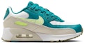 Order (JR) Nike Air Max 90 Kulit 'Putih Bright Spruce' CD6867-124