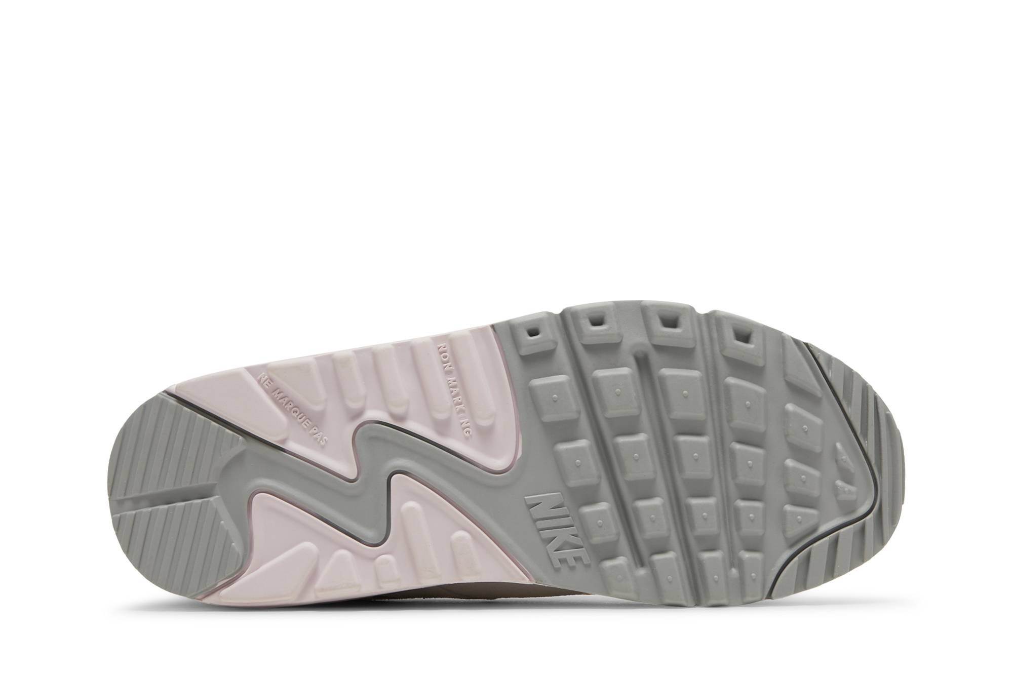 (Youth) Nike Air Max 90 Leather 'White Light Violet' 圖 4