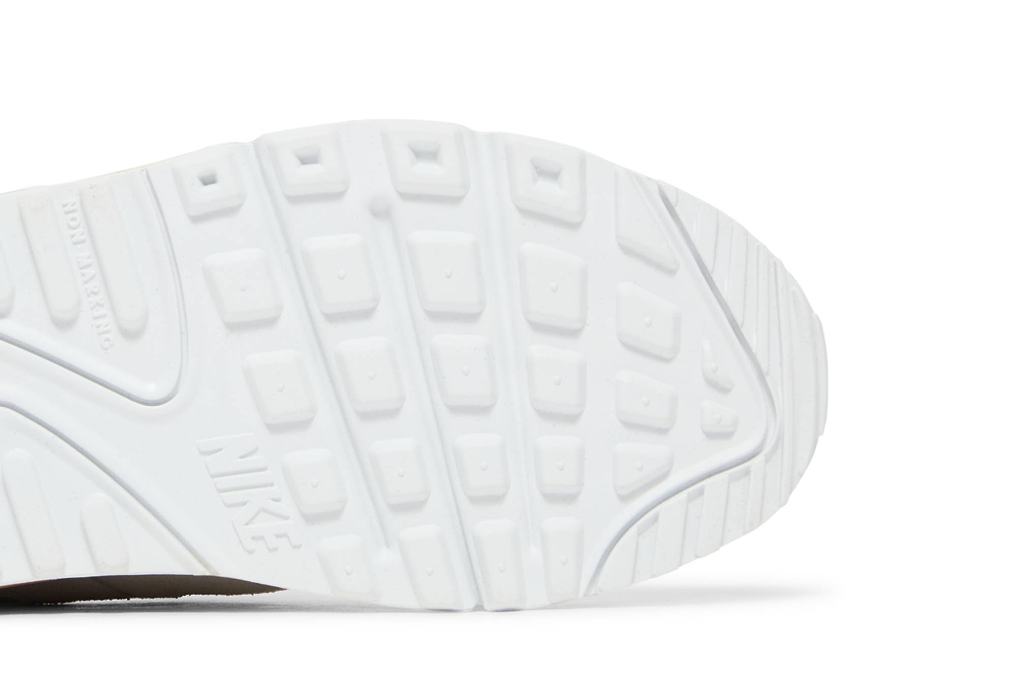 Purchase (JR) Nike Air Max 90 Kulit 'Putih Merah Gangsa Logam' CD6864-117