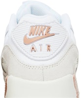 (JR) 耐克Air Max 90皮革版“白色金属红铜” CD6864-117 Sizing (JR) 耐克Air Max 90皮革版“白色金属红铜” CD6864-117