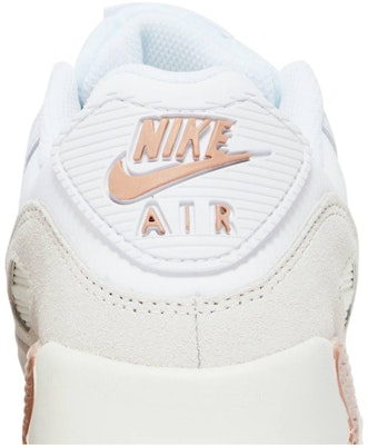 (Youth) Nike Air Max 90 Leather 'White Metallic Red Bronze' CD6864-117 Sizing (Youth) Nike Air Max 90 Leather 'White Metallic Red Bronze' CD6864-117