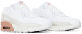 (JR) Nike Air Max 90 Kulit 'Putih Merah Gangsa Logam' CD6864-117