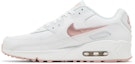 Lookbook (JR) Nike Air Max 90 Kulit 'Putih Pink Glaze' CD6864-115