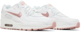 Cheap (JR) Nike Air Max 90 Kulit 'Putih Pink Glaze' CD6864-115