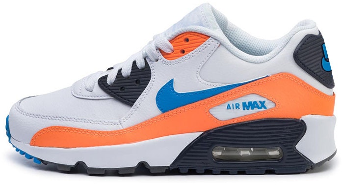 youth-nike-air-max-90-leather-white-total-orange-833412-116