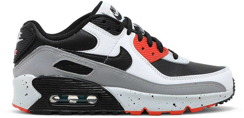 (JR) Nike Air Max 90 Leather 'Blanco Naranja Césped con Motas' CD6864-110 Buy (JR) Nike Air Max 90 Leather 'Blanco Naranja Césped con Motas' CD6864-110