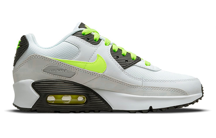 Order (JR) Nike Air Max 90 Leather 'Blanco Voltio' CD6864-112