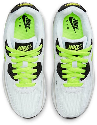 (JR) 나이키 에어맥스 90 레더 '화이트 볼트' CD6864-112 Shop (JR) 나이키 에어맥스 90 레더 '화이트 볼트' CD6864-112