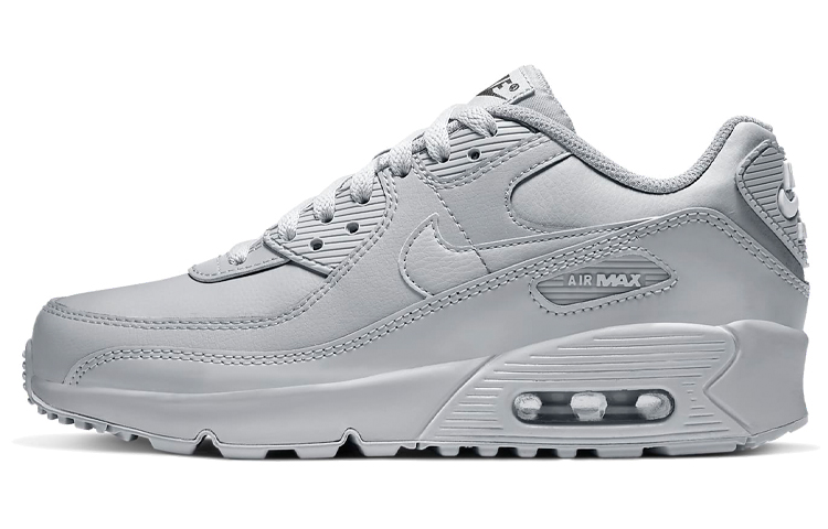 Buy (JR) 나이키 에어 맥스 90 레더 '울프 그레이' CD6864-006