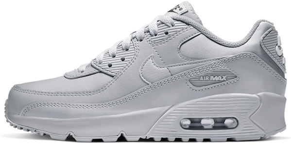 (JR) Nike Air Max 90 Leather 'Gris Lobo' CD6864-006 Buy (JR) Nike Air Max 90 Leather 'Gris Lobo' CD6864-006