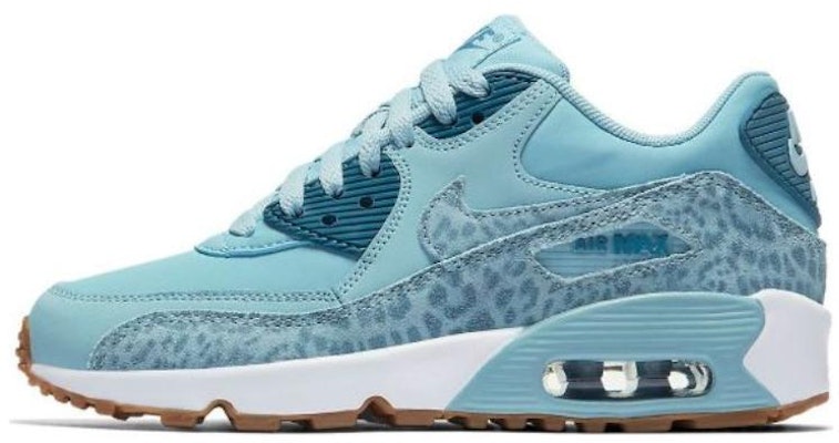 (JR) Nike Air Max 90 Leather SE GG 'Ocean Bliss' Wanita 897987-400 Buy (JR) Nike Air Max 90 Leather SE GG 'Ocean Bliss' Wanita 897987-400