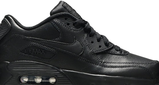 Nike Air Max 90 皮革 低筒 跑鞋 GS 黑 Order Nike Air Max 90 皮革 低筒 跑鞋 GS 黑