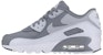 (JR) Nike Air Max 90 LTR 'Cool Grey' Lelaki Wanita Kasut Kasual Abu-Abu 833412-013