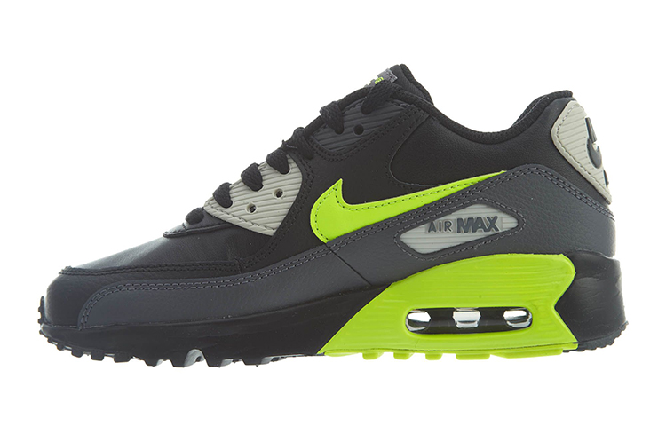 (Youth) Nike Air Max 90 LTR 'Dark Grey Volt'
