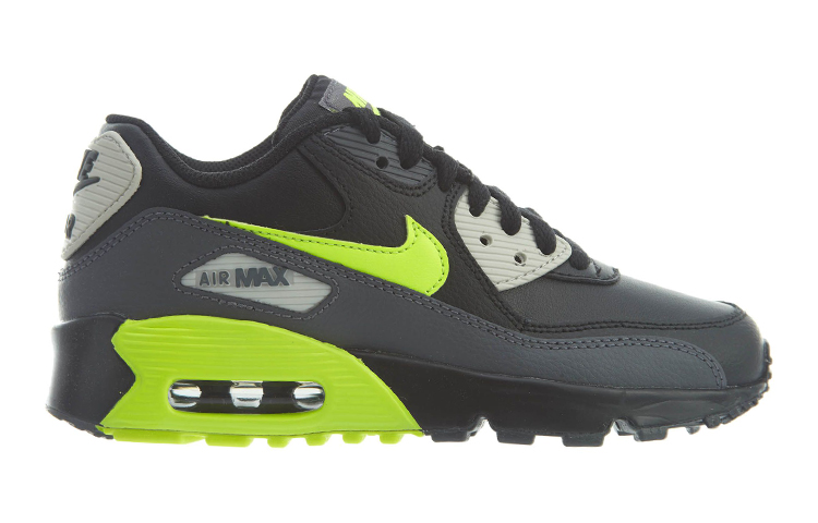 (Youth) Nike Air Max 90 LTR 'Dark Grey Volt' 圖 2